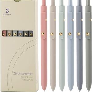Gel Pens, 6 Pcs